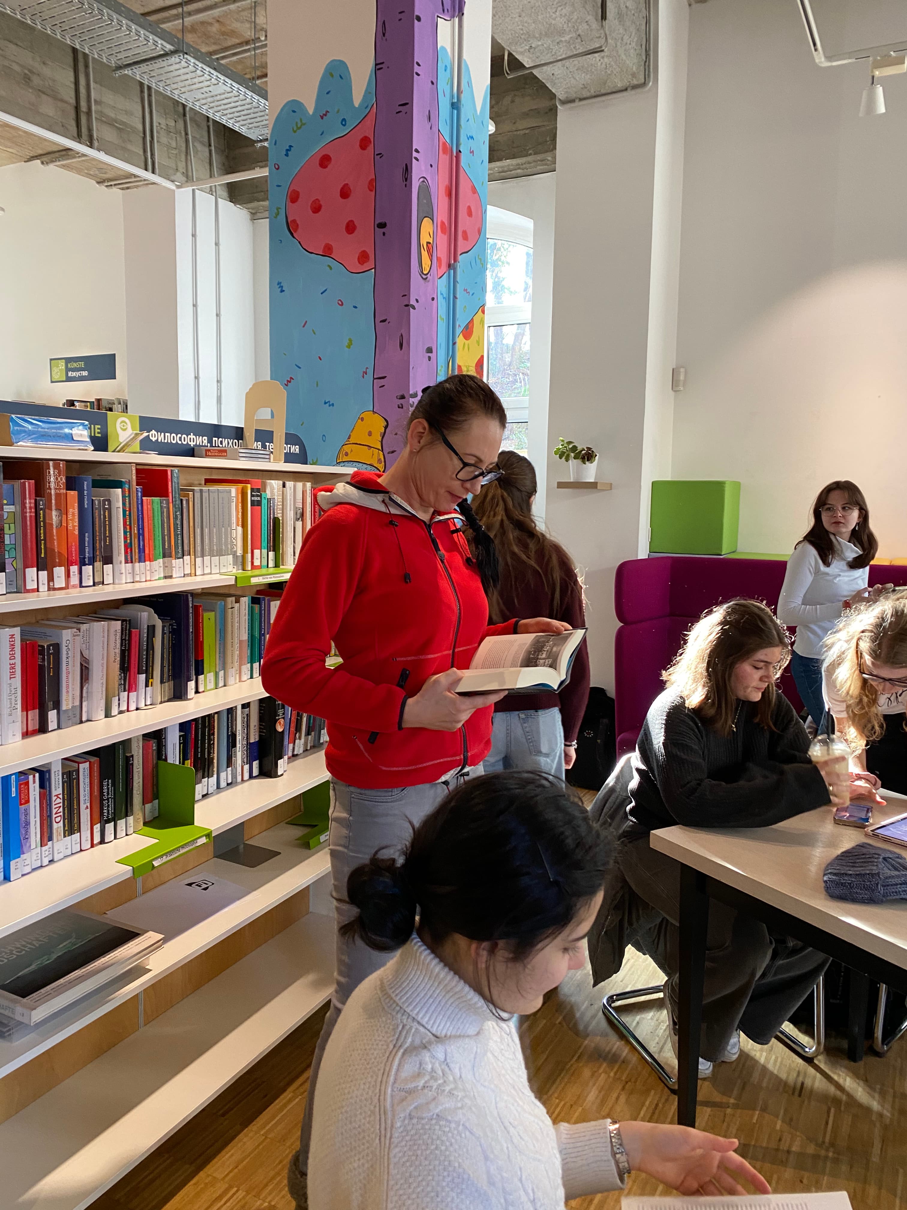 Deutschunterricht am Goethe-Institut: Expressionismus mit der Klasse 11E Bild 5