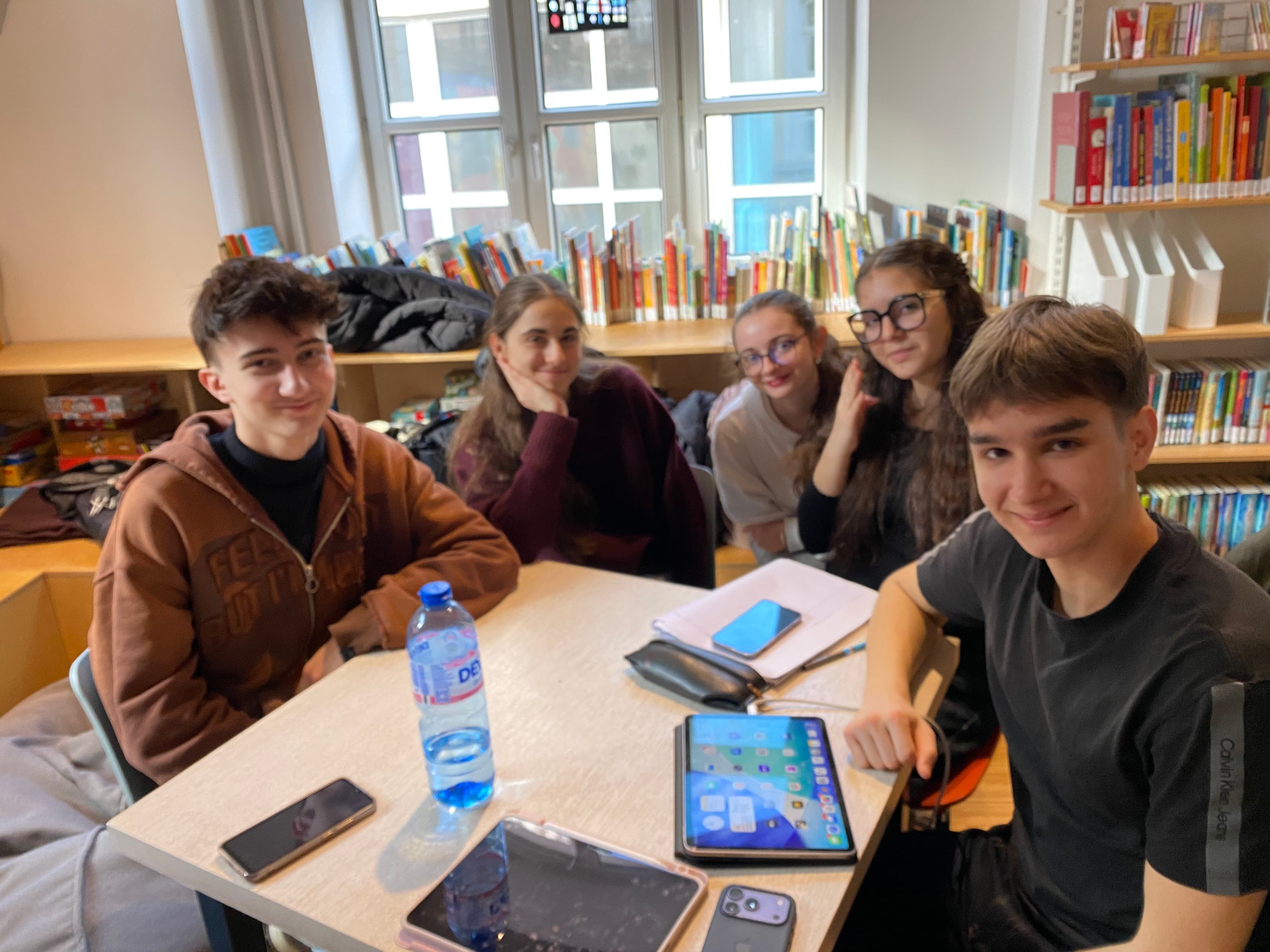 Deutschunterricht am Goethe-Institut: Expressionismus mit der Klasse 11E Bild 2